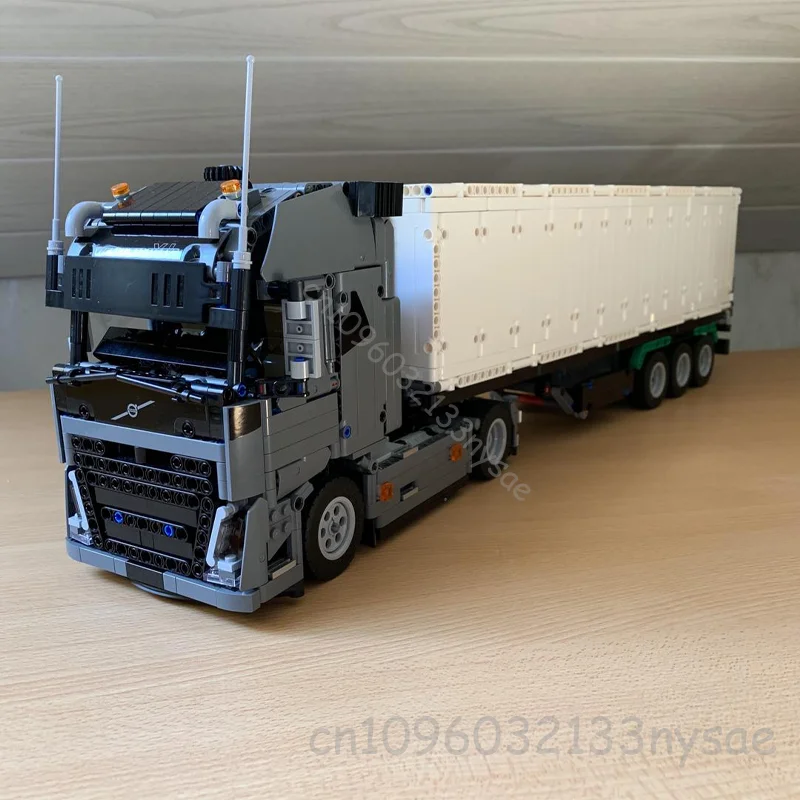 

Индивидуальный инженерный контейнер MOC 4x4 или 6x4 FH, тракторный блок, самосвал, головка башни, высокотехнологичные детские игрушки «сделай сам», рождественские блоки
