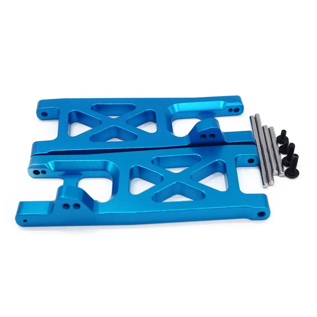 

2 шт. 1/10 усиленные задние нижние рычаги подвески из алюминиевого сплава для радиоуправляемых моделей ECX AMP