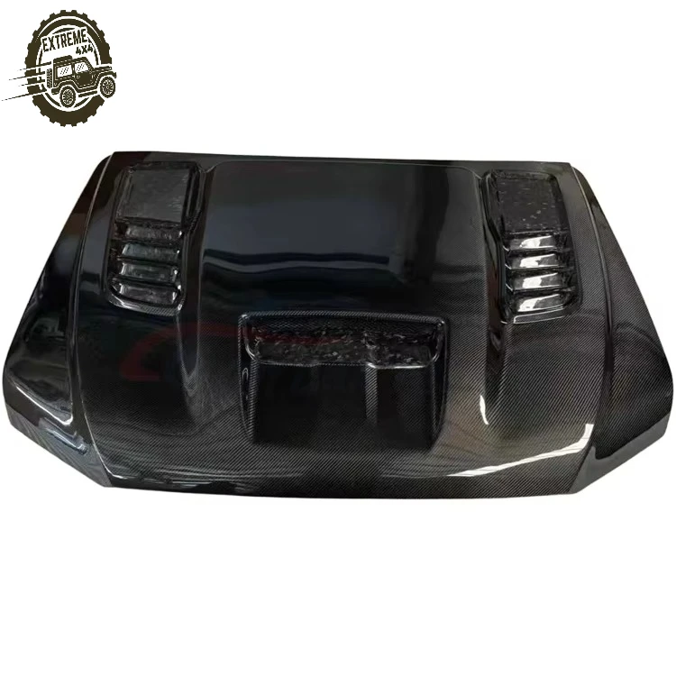 

Carbon Fiber Auto Modified Accessories Head Cover Car Engine Cover for Ford Ranger Bonnet Scoop Hood
