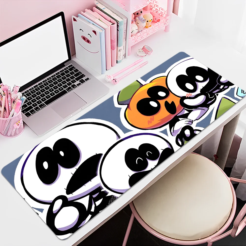 S-spooky-monthS Mousepad INS Tide Large Office Computer Desk Mat Table Keyboard Big Mouse Pad Laptop Cushion Girls Bedroom