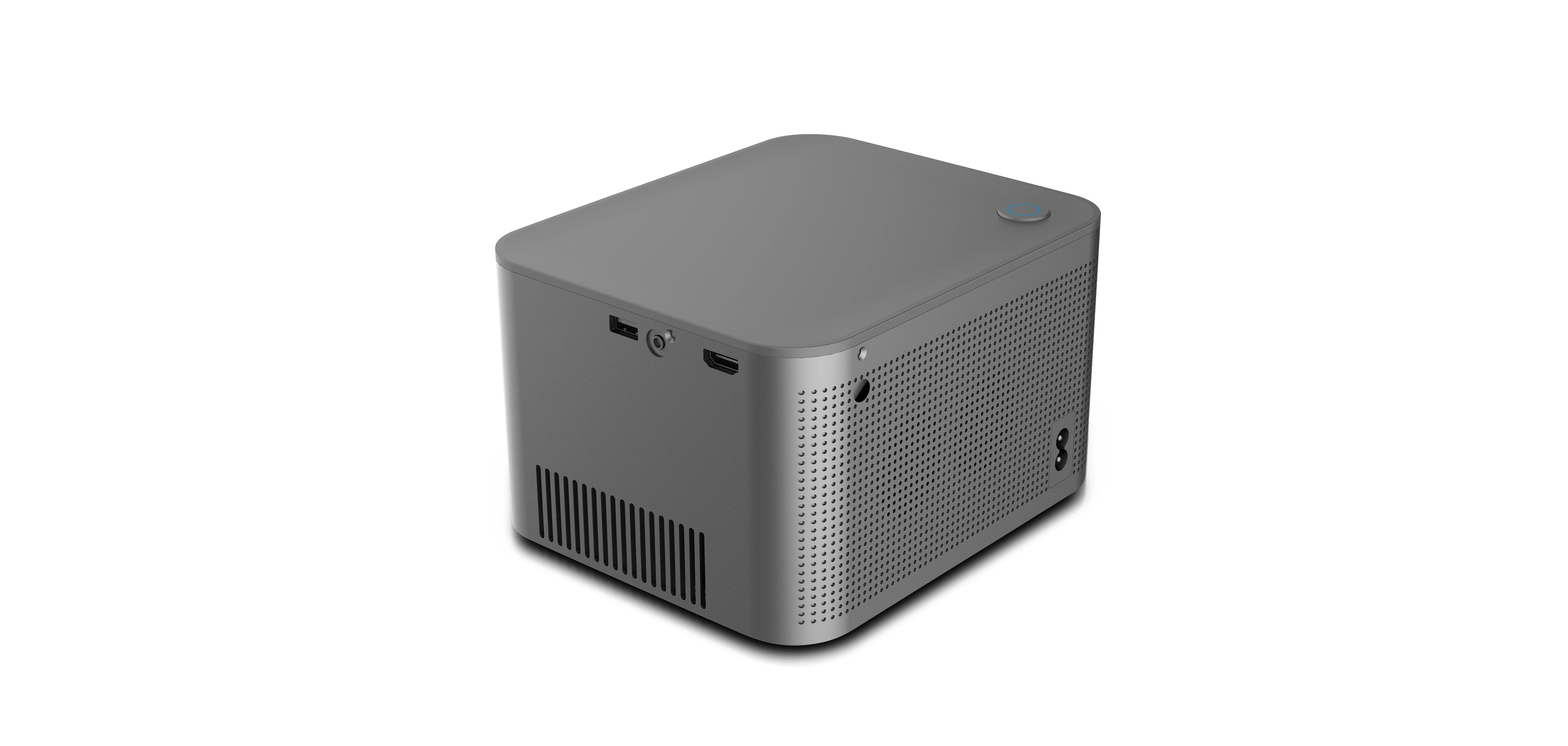 NOVO 4K Mini Projetor Inteligente HY350 Android 11 Home Theater Portátil Auto Keystone LCD Projetor