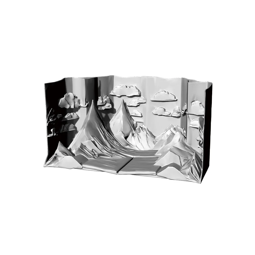 

RHMG 1/- Landscape Paintings 3D Printed Architectural Model Decor Miniature Building For Deskdesktop Ornament