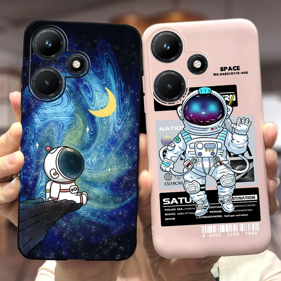 For Infinix Hot 30i Case X669 X669C New Fashion Cartoon Matte Phone Case For Infinix Hot 30 Play Hot30 Hot30i Soft Fundas Bumper