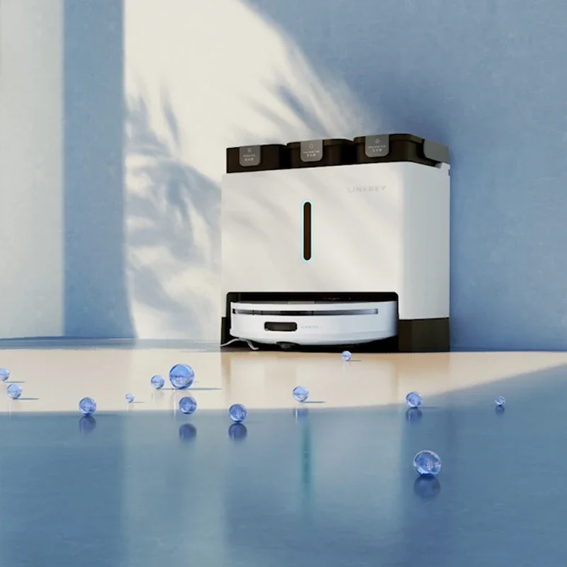 Floor Care Cleaning Machines Robot Vacuum Cleaners Smart Home Appliance Cordless Vacuum Cleaner Robot with Self Emptying Dustbin
