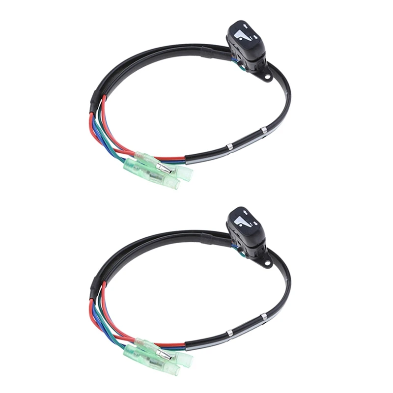 

2X Outboard Remote Control Power Trim&Tilt Switch 37850-93J10 For Suzuki