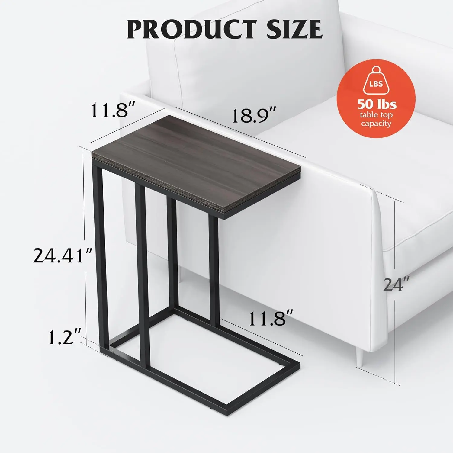 Sofa Side Table Simple Fashion Household Multi-functional Small Side Table Office Bedroom Balcony Creative