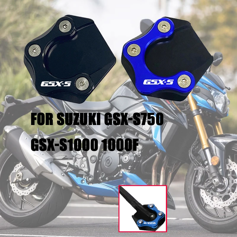 

For Suzuki GSX-S750 2016-2020 2021/GSX-S1000 1000f GSXS Motorcycle Kickstand Foot Side Stand Extension Pad Support Plate Enlarge