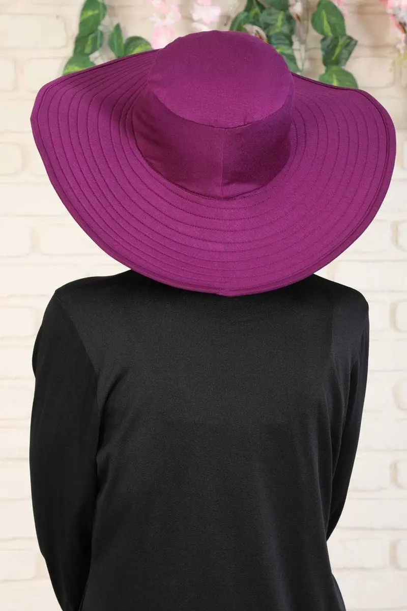 Gekämmte kappe lila muster