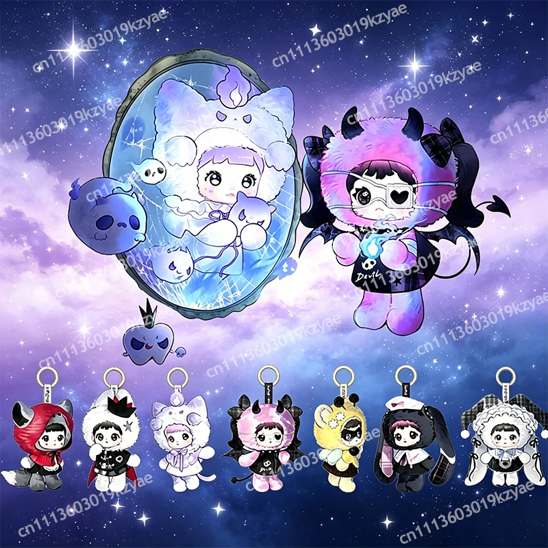 Nommi X Heymi V2 Series Blind Box Nommi Mischief Makers Alliance Blindbox Muñeco de Anime Colgante Bolsa Misteriosa Muñeco de Vinilo Juguete Sorpresa