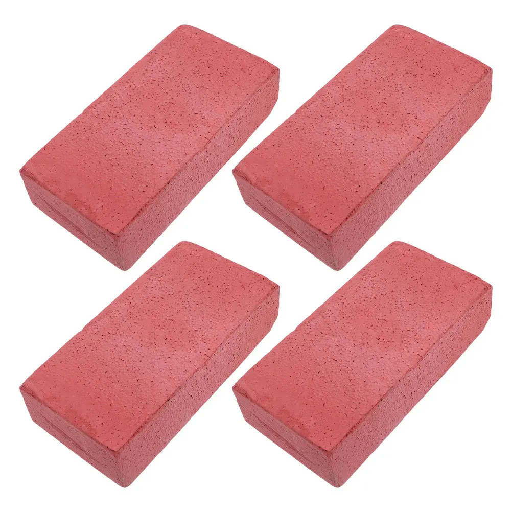 4 pezzi di schiuma leggera per pellicola da palcoscenico, realistici oggetti rottura, spettacoli di commedia, costruzioni portatili, blocchi falsi