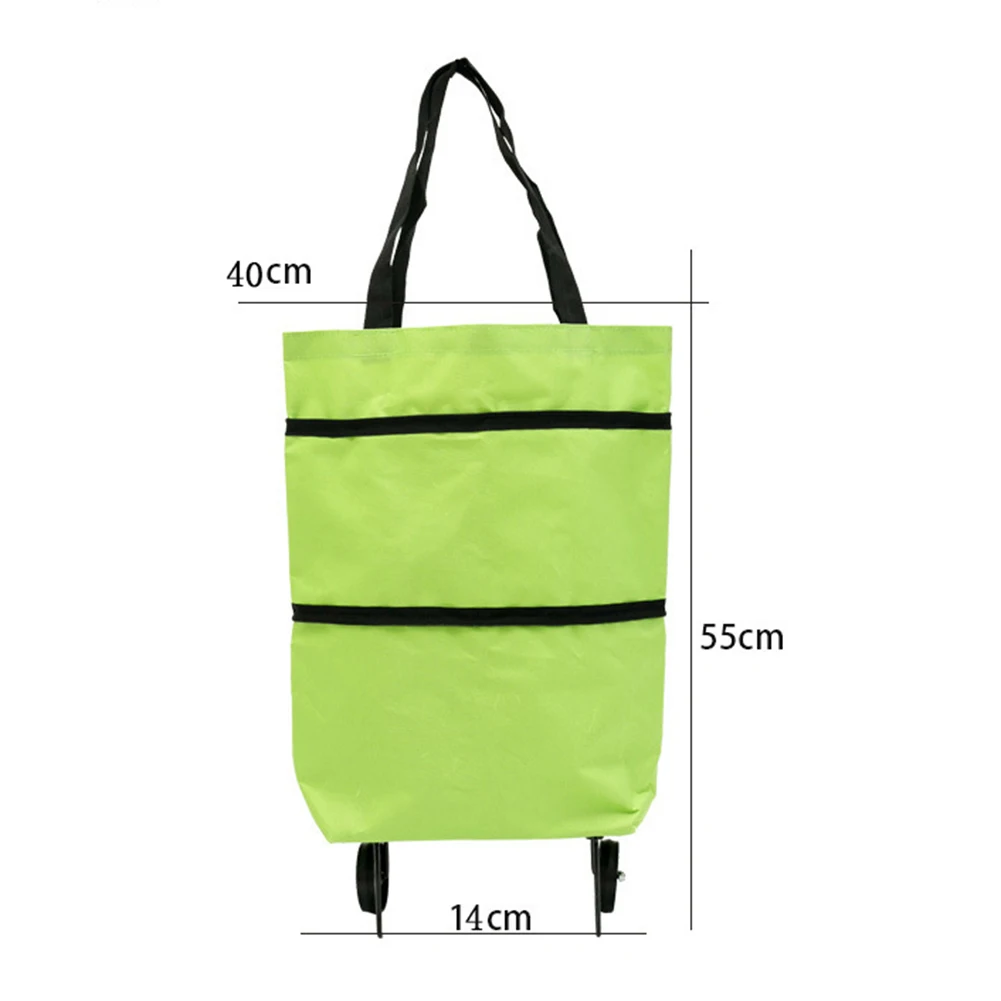 Household Shopping Cart Bag For Trolley Foldable Large Capacity Supermarket Shopping Purchase Storage Bag Shopping Carring Cart