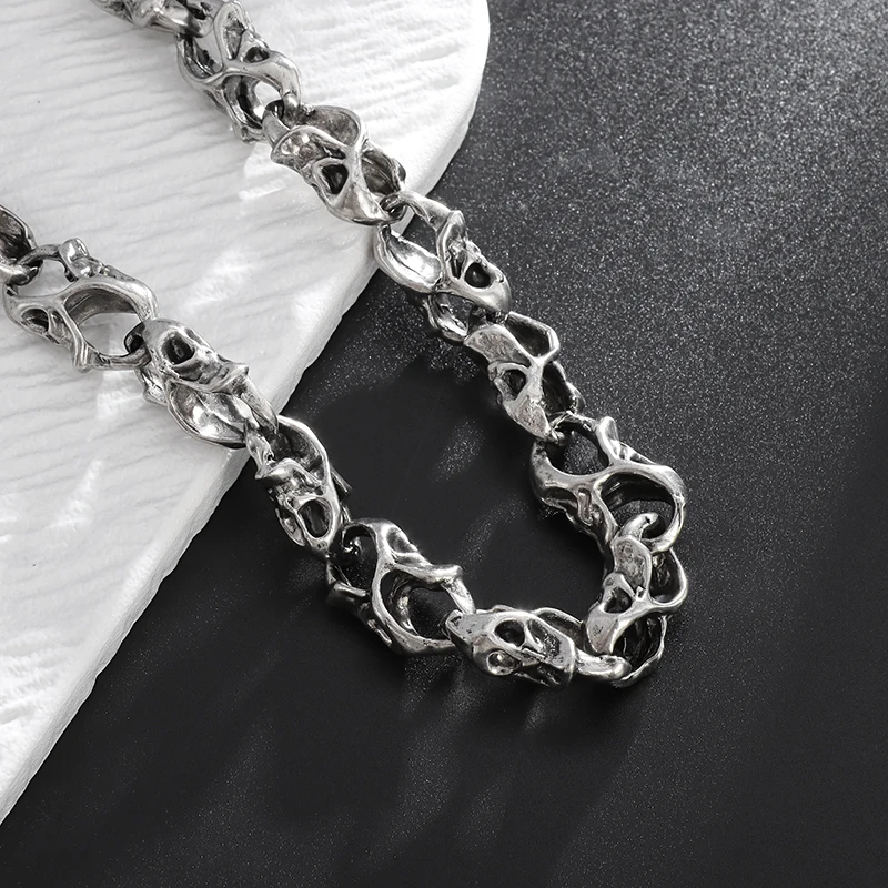 Personality Punk Cool Skull Pants Chain Keychain Waist Chain Men\\\\\\\\\\\\\'s Motorcycle Biker Rider Hip Hop Rock Jewelry Accessories