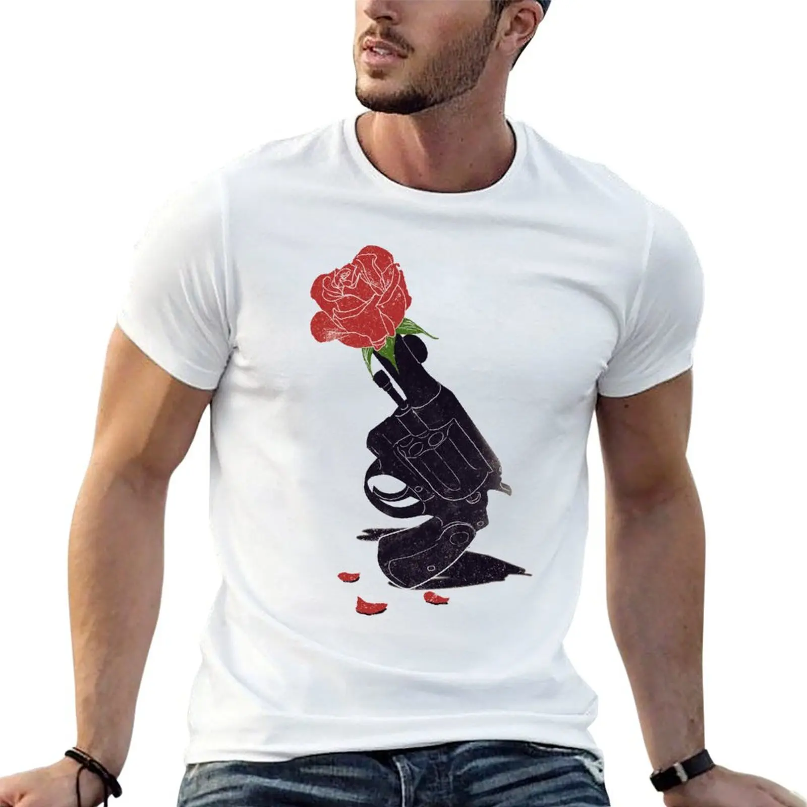 Cease Fire T-Shirt Plus Size Non-Shrink T-Shirt