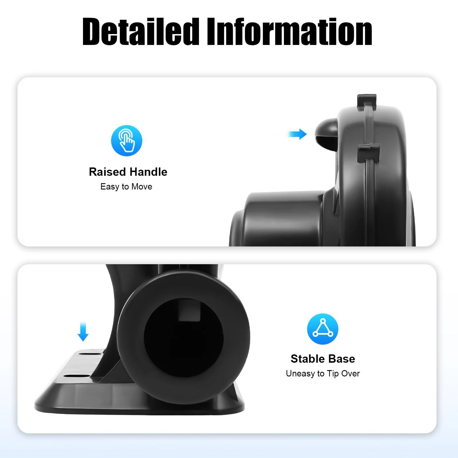 منفاخ هواء 250 وات 420 م 3 / ساعة 1100 باسكال ضغط عالي لشريحة قلعة خيمة ترامبولين قابلة للنفخ