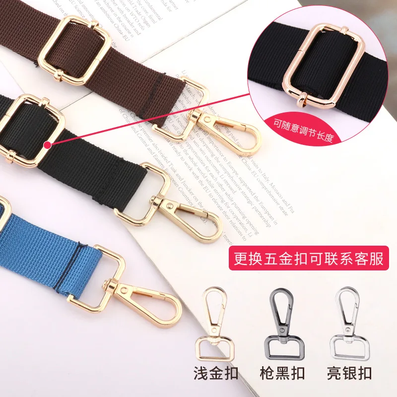 New colorful arrows Thickened canvas bag belt Adjustable shoulder strap accessories