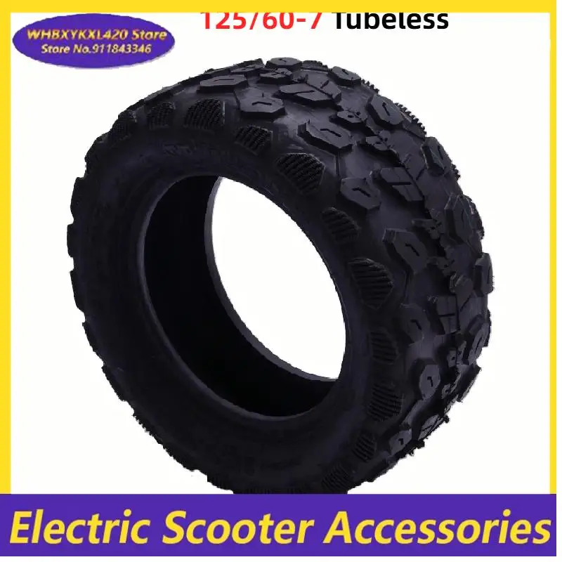 

13 Inch Off-Road Tyre 125/60-7 Wear Resistant Tire for Dualtron X Series Electric Scooter Accessories Vacuum Tire