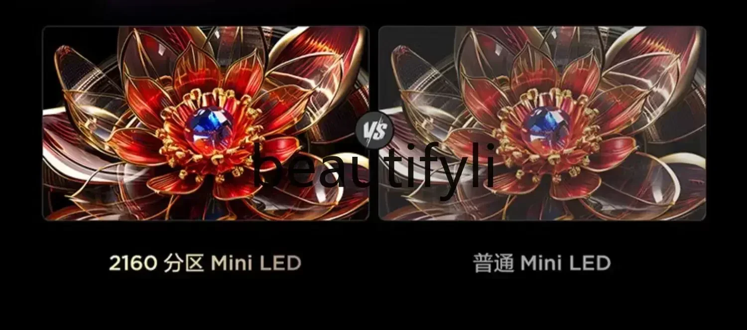 E132 TV 75Q10K 75 pulgadas Mini LED 2160 partición red de alta definición LCD TV de pantalla plana