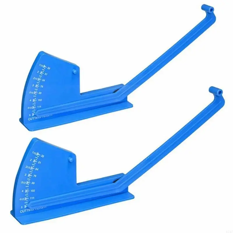 

L74C Leveling Meter Deck Leveling Gauge Lawn Mower Vehicle Measuring Depth Gauge 2 Pcs Digital Protractor Accurately