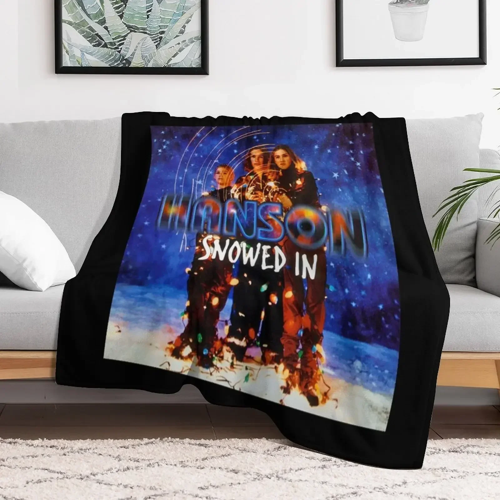 

Hanson snowed in Throw Blanket heavy to sleep Luxury St Summer Flannels Blankets