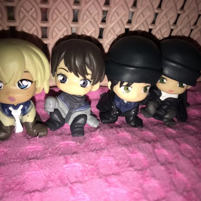 Bandai Anime Detektiv Conan Figur Gasha Scotch Shinichi Kudo Toru Amuro Masumi Sera Spielzeug Kawaii PVC Modell Puppe Ornamente Geschenke