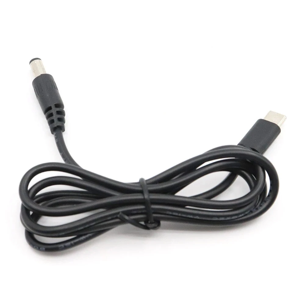 PD Adapter Cable USB Type C To 12V Male DC 5.5x2.5mm For Laptop CCTV Camera Wireless WIFI Router Speakers LED Light