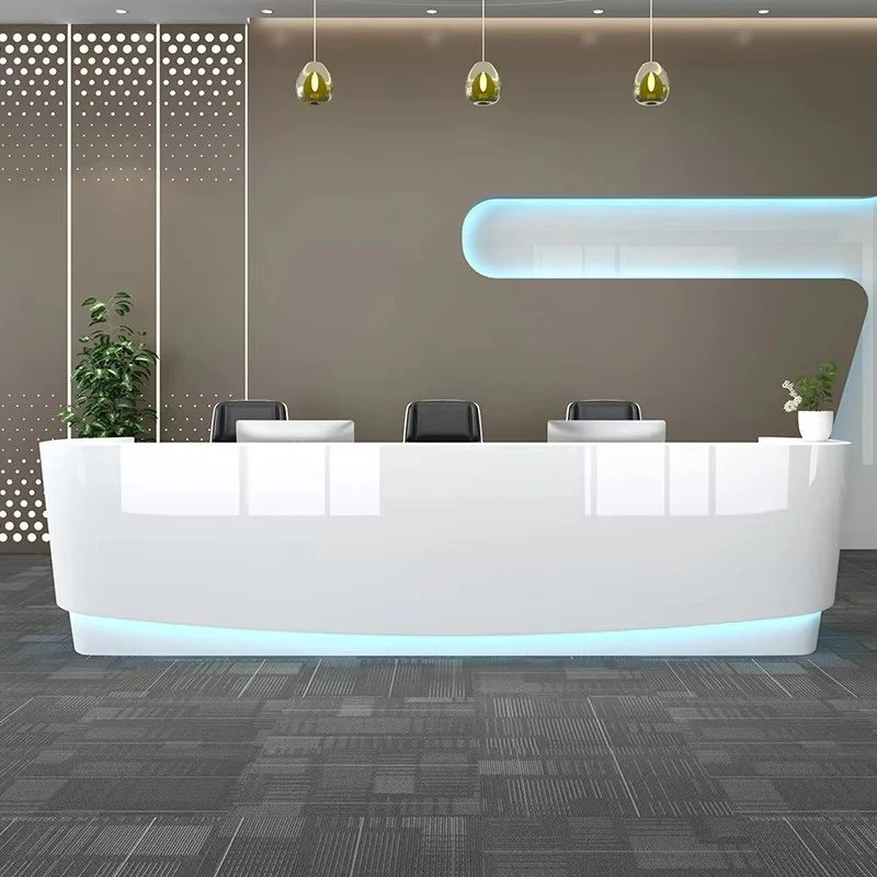 High Quality Modern Reception Desk Office Front Counter Design