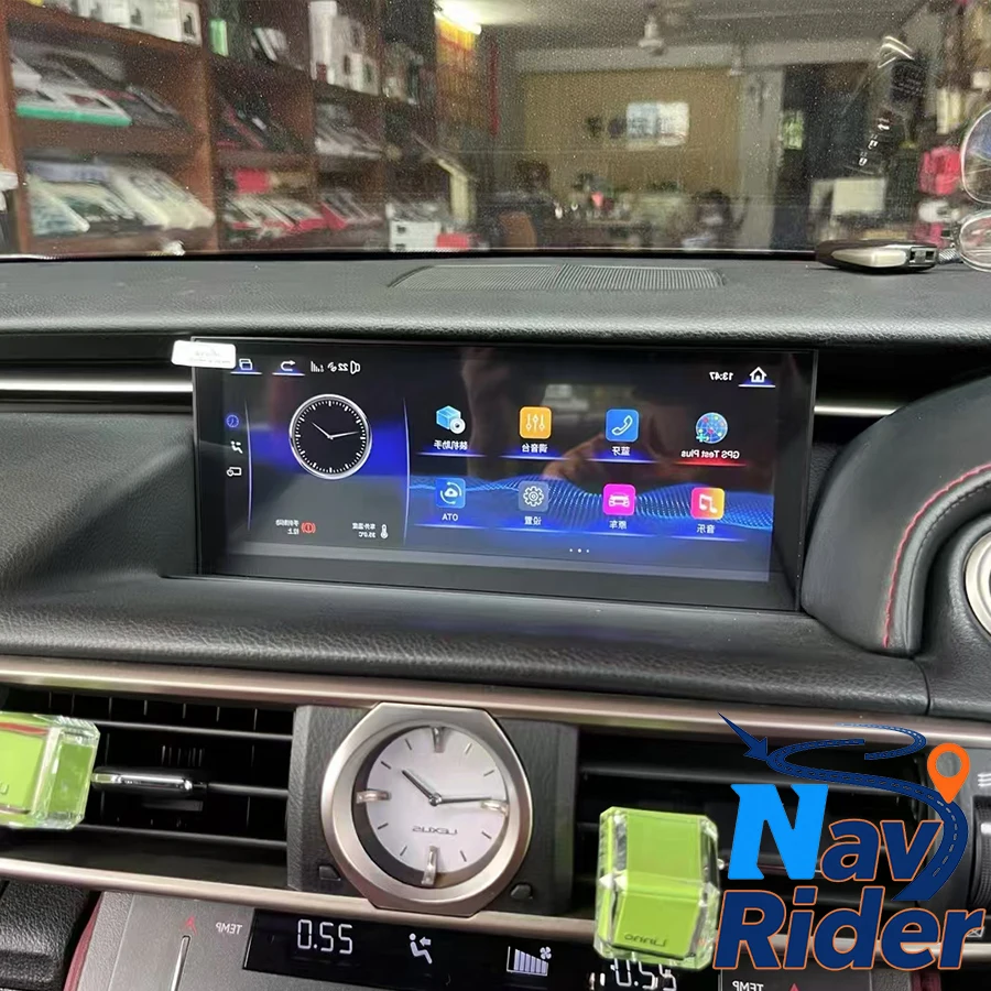 10.25“ RHD Android Screen Stereo 4G WiFi Car Multimedia Player CarPlay For Lexus IS RC 200 250 300 350 200t 300h 2013-2016 2017