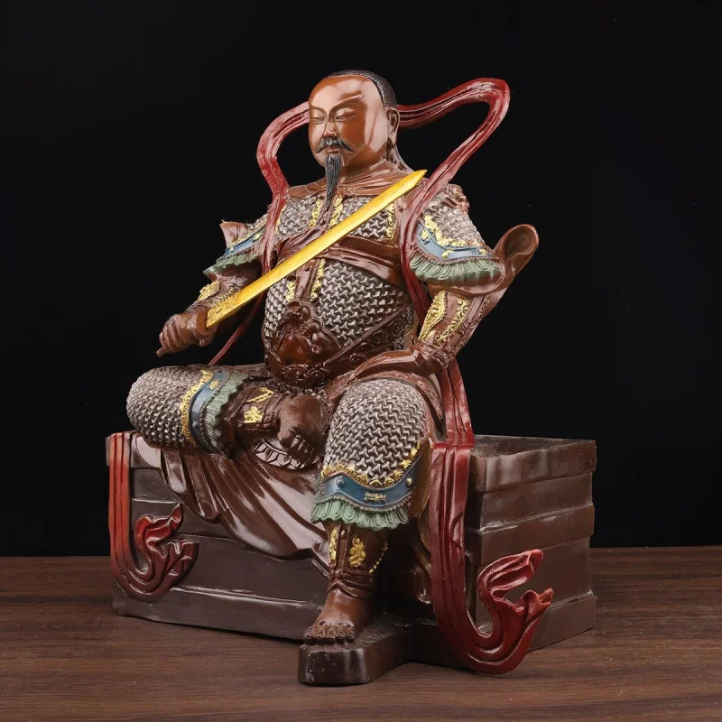 Pure Copper Statue Of The Xuanwu , True Martial , God, Xuantian Patriarch Of Exorcism, Home Worship Ornamen