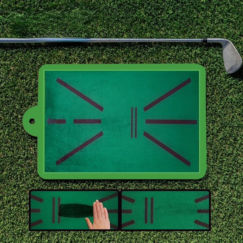 non-slip golf mat swing training mat portable practice golf mat