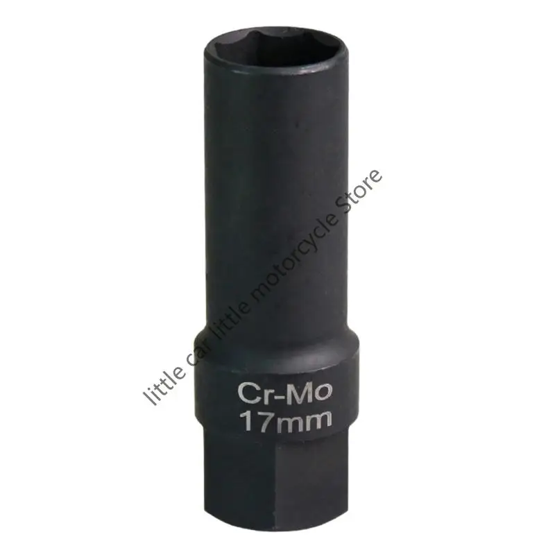 

R9CC Торцевой ключ, 17 мм, внешний 7-угловой адаптер, квадратное соединение дюйма для снятия гаек, ключ для снятия гайки, с