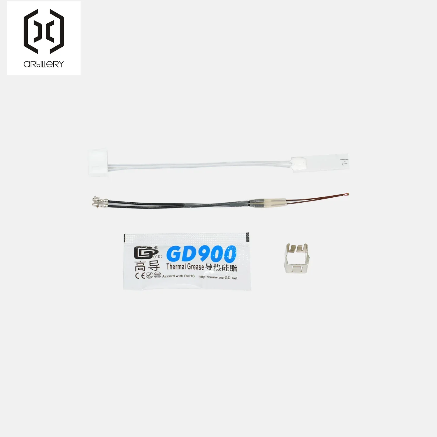 

Ceramic Heater And Thermistor for 3D Printer Artillery M1 Series - Replacement Parts for Enhanced Printing Performance