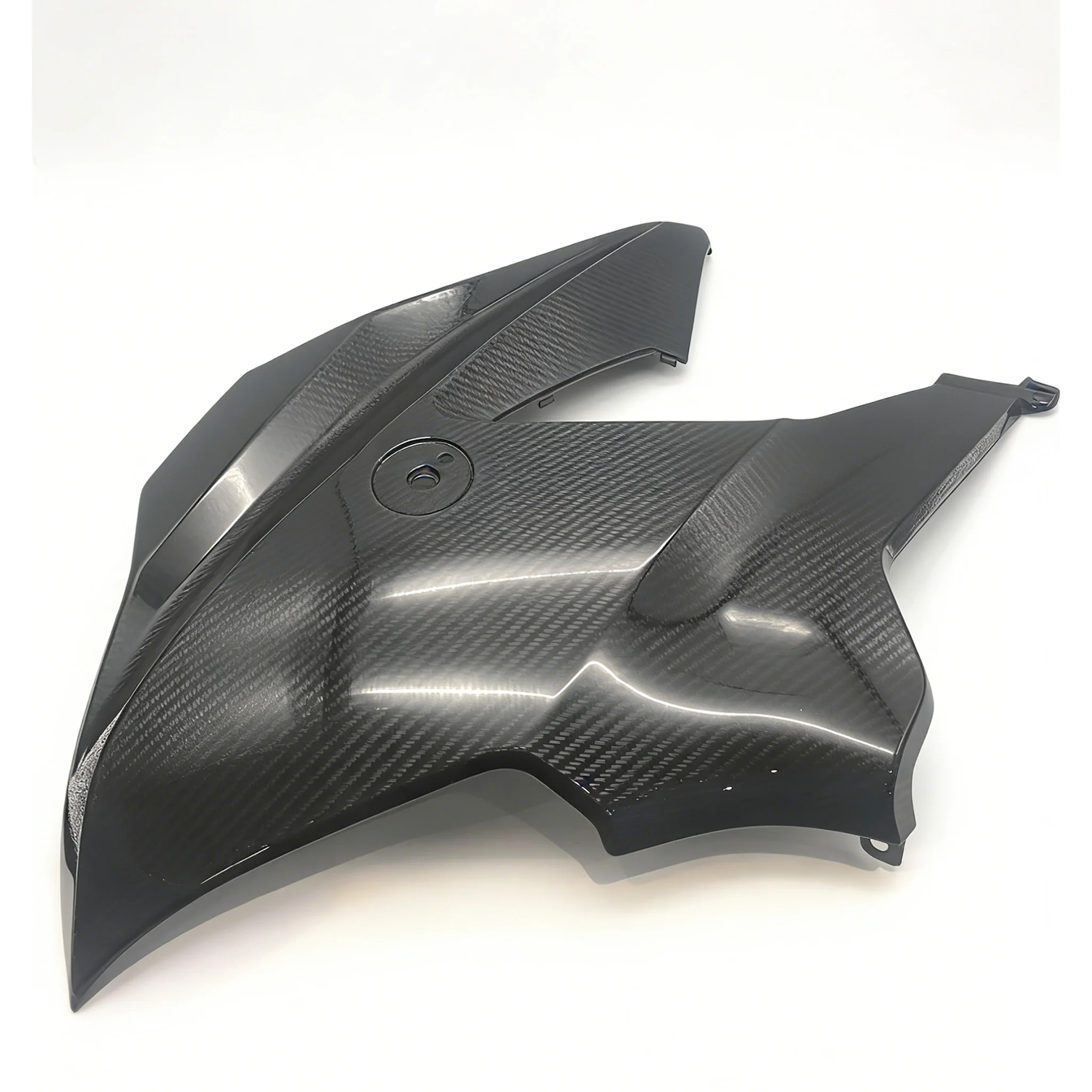 for Honda Gold Wing GL1800 Blackened Carbon Fiber Engine Decorative Cover Kit Fuel tank side panel shell 18-24 years F6B