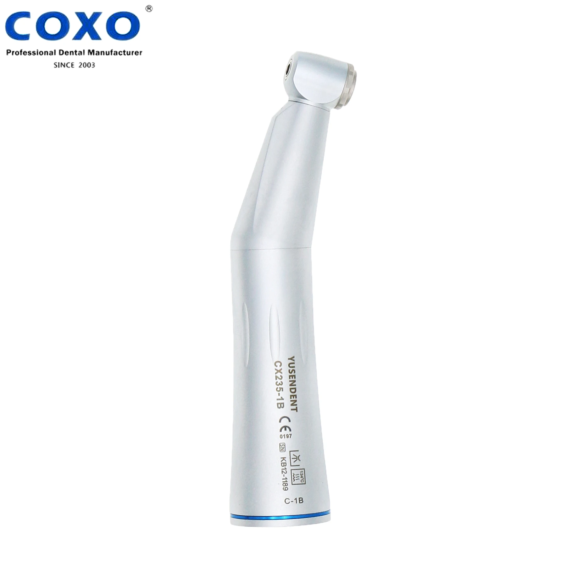 

COXO Dental Low Speed Handpiece Contra Angle Inner Water Air Motor CX235-1B fit Kavo NSK