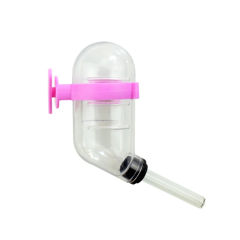 

Hamster Water Bottle 2 Sets Leak Proof for Cage Small Animal Pet Drinking Fountain Holder Easy Install Plastic