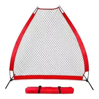 Baseball & Softball Net | Practice Hitting, Pitching, Batting and Catching | Backstop Screen Equipment Training Aids