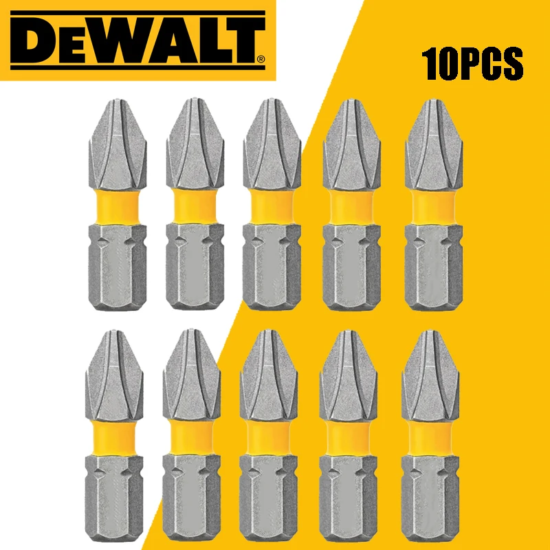 Imagem -02 - Dewalt-série de Brocas de Acionamento Elétrico Aço Rápido Resistência ao Desgaste tipo de Impacto Original Ph2 25 mm