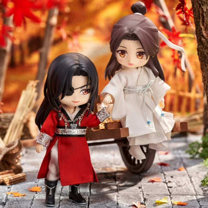 [in Stock] Genuine Seven Official's Blessing Clay Baby Xie Lian And Hua Cheng Anime Original Doll Collection Model San Lang Toys