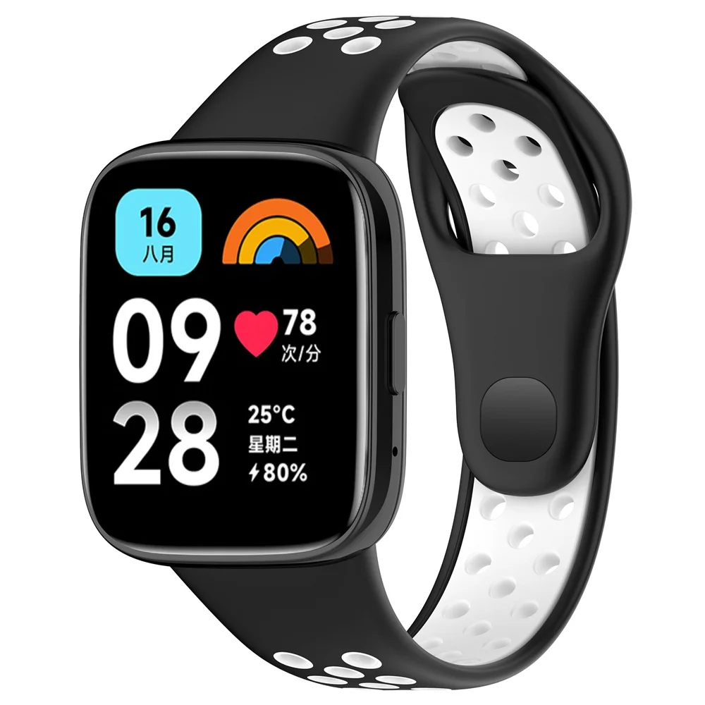 Per Redmi Watch 3 cinturino di ricambio in silicone sportivo attivo Correa per Xiaomi Redmi Watch 3 Lite cinturino per smartwatch