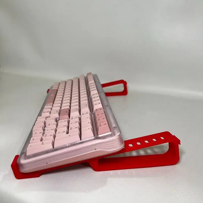 2Pcs 3D‑Printed Ergonomic Laptop Stand Portable Ventilated Notebook Riser For Desk Cooling