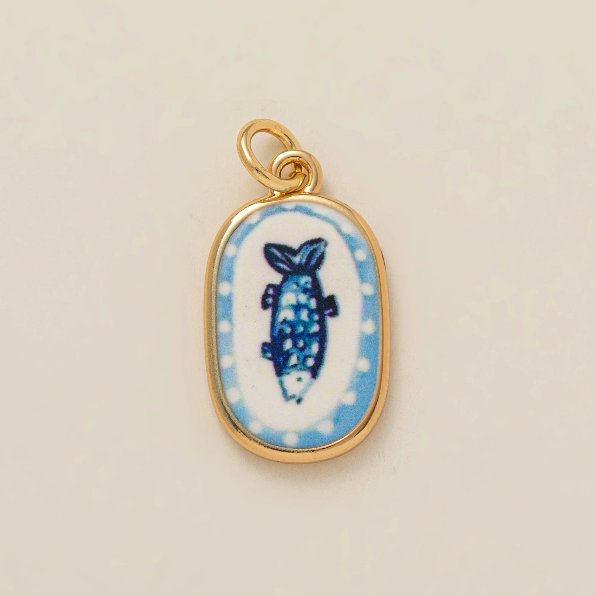 عصرية وعصرية جديدة من السيراميك على شكل سرطان البحر جراد البحر بأربع أوراق زهرة البرسيم إكسسوارات ذاتية الصنع للمجوهرات #6