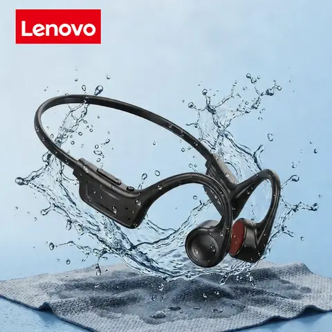 Lenovo Open-Type Wireless Sport Bluetooth Headphone Noise-Canceling Running and Cycling Headphone Suitable for Exercise,Running