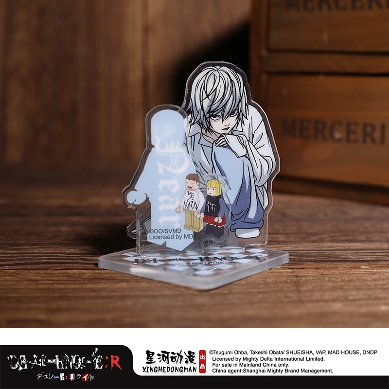 Animation Figures Anime Death Note Nate River Mello Cartoon Acrylic Stand Figure Students Desk Decoration Item Toys Kids Gifts