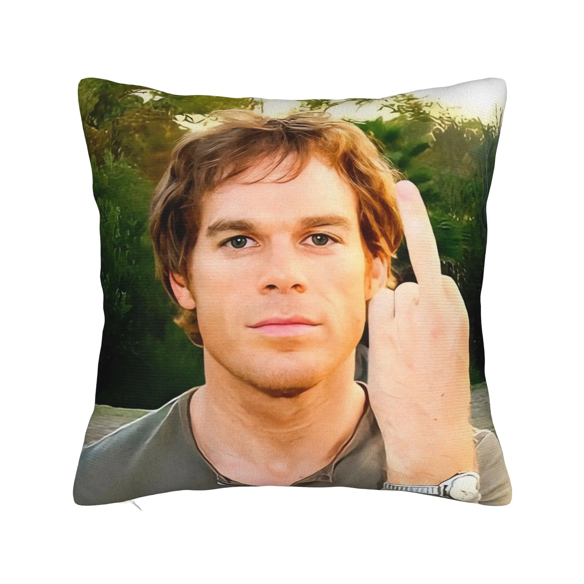 Dexter Morgan Pillow Case  Comfy Pillow Cover Novelty Pillowcases For Sofa Couch Bed Living Room