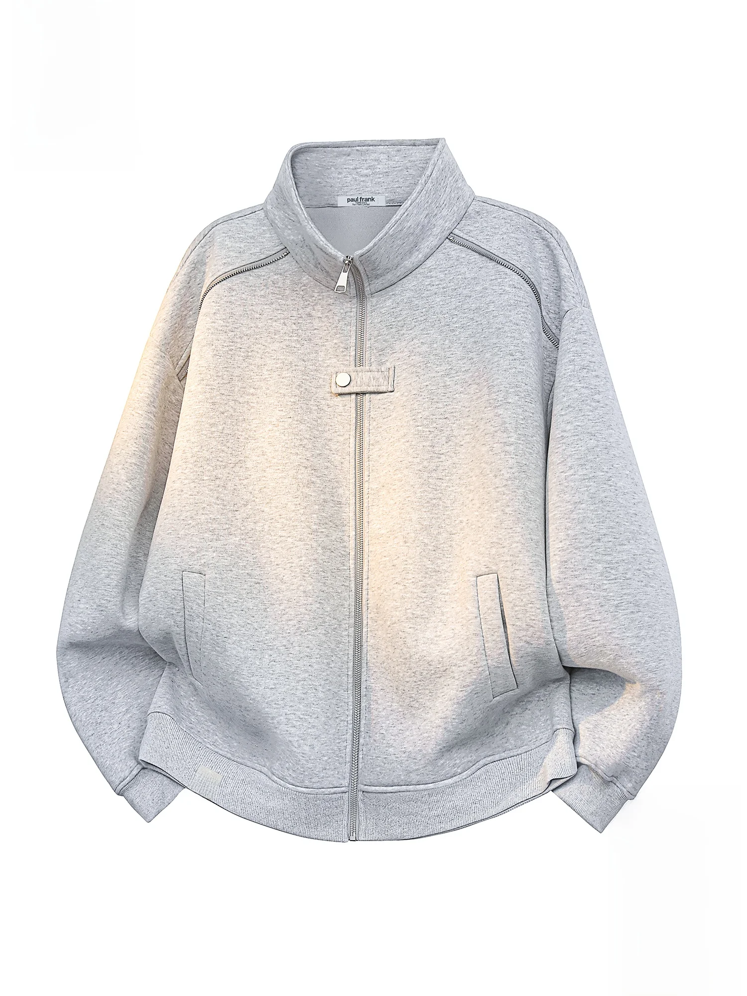 

Мужская толстовка Paul Frank American Decosition с воротником-стойкой, весенняя, универсальная, спортивная, на молнии, кардиган-куртка