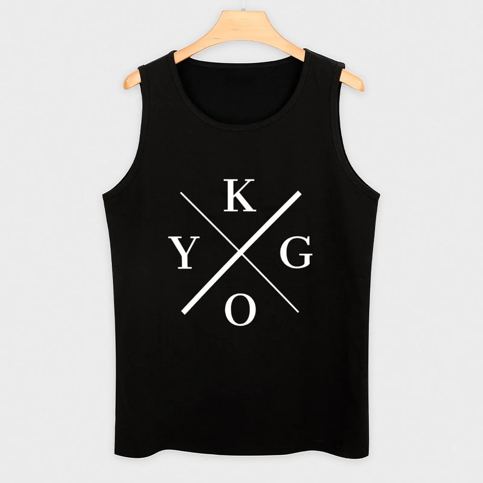 KYGO logo For Fans Tank Top Gym man gym t-shirts sports t-shirts for men sleeveless gym shirts