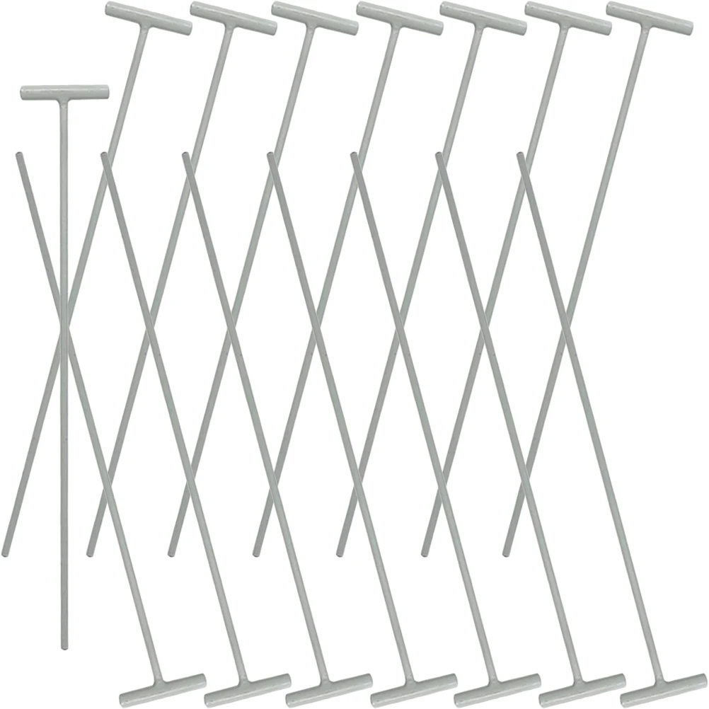

15pcs Iron Bars Pigeon Rod Door Curtain T-Shape Iron Rods For Racing Pigeons Bird Entrance Wire Traps Cage Door Bars Bird Cage