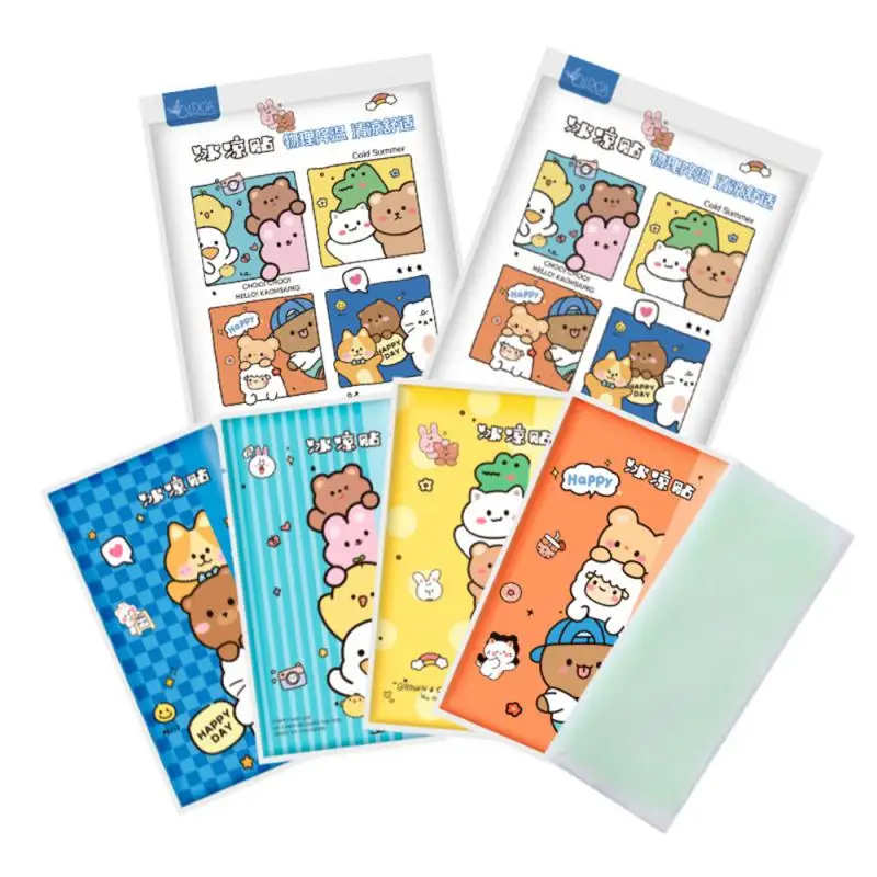 Cool Gel Sheet Effectively Blocking Pollution Accelerated Heat Dissipation Cool And Refreshing Temperate Ice Stickers Refreshing