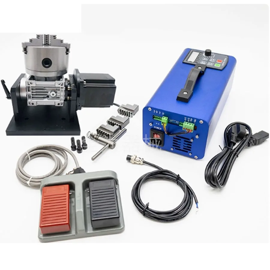 آلة وضع علامات اللحام الدوارة، طاولة دوارة، منضدة لحام قوس الأرجون، صندوق التحكم في تعديل محرك السائر