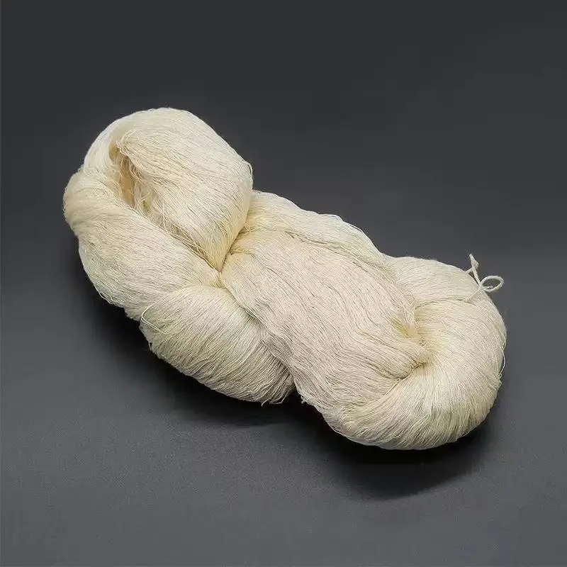 

100% 100% Mulberry Silk Yarn - 100 Nm / 100 count for Knitting Weaving 100 Nm / 100 count for Knitting Weaving