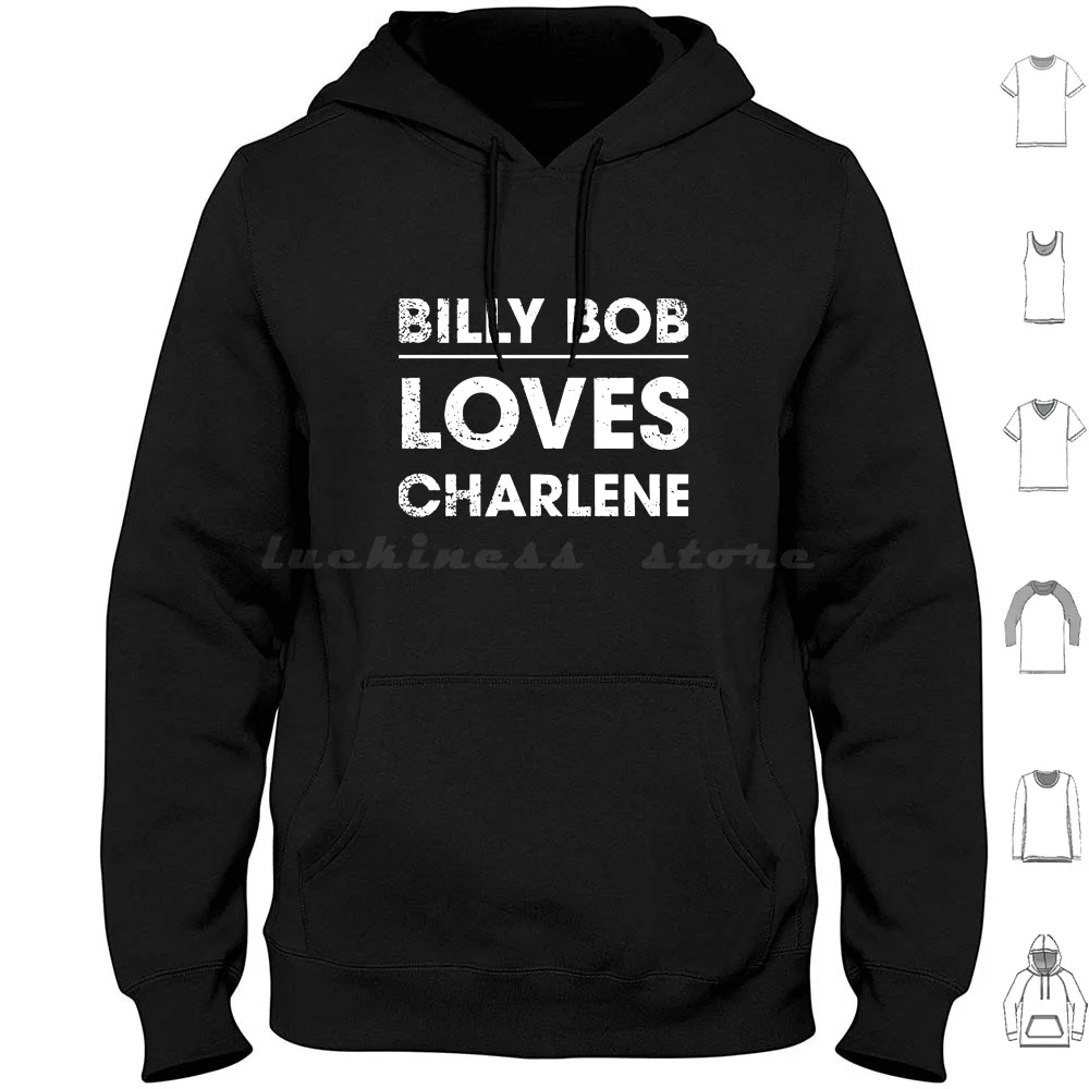 Camisetas e Moletons de Algodão de Manga Longa Billy Bob Loves Charlene Jonas Nick Joe Kevin
